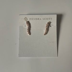 Kendra Scott, Rose gold, climber Earring,
